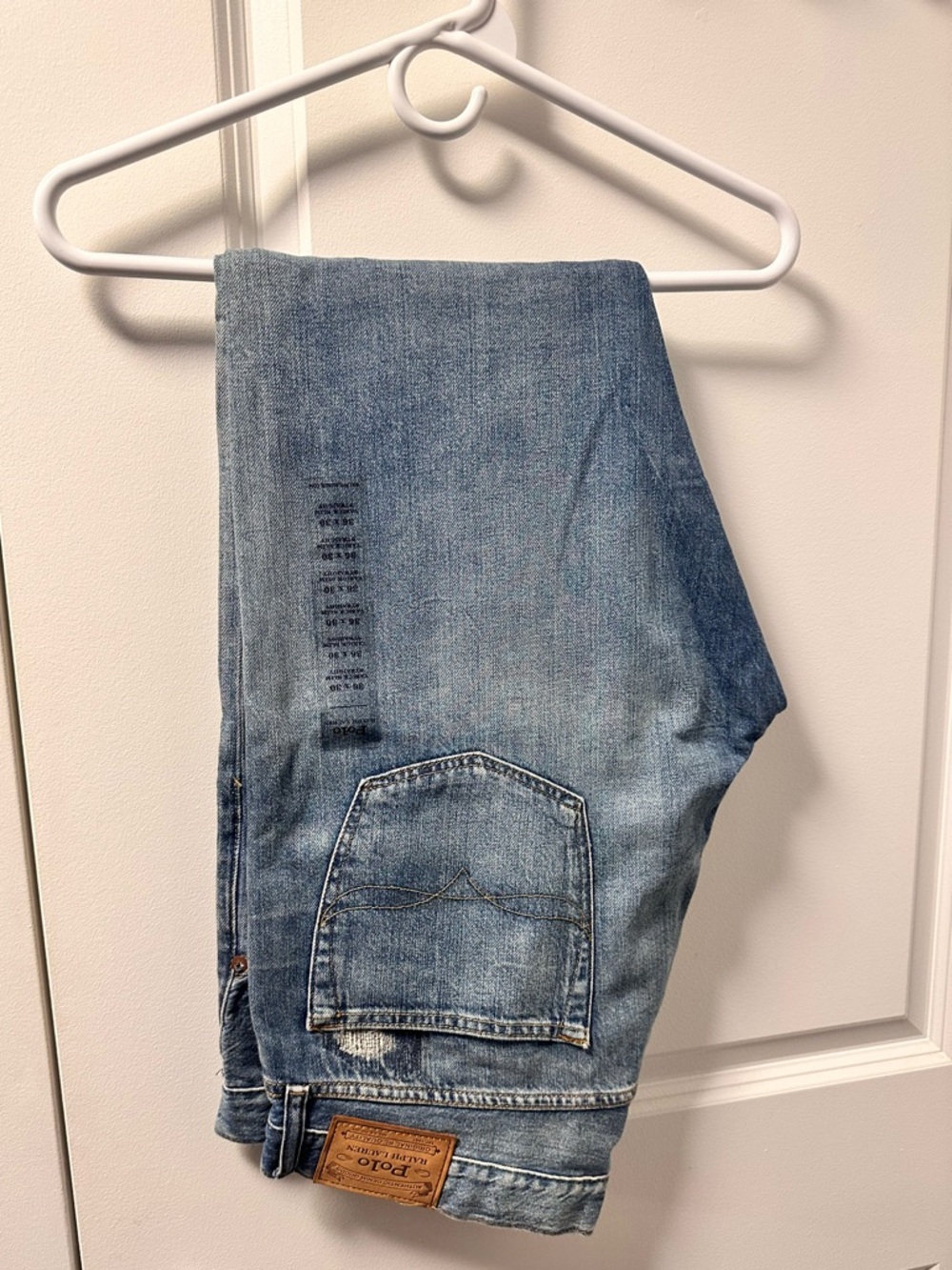 Polo by Ralph Lauren Faded Blue Men’s Denim Jeans